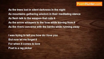 george mathew - Poet and Lover