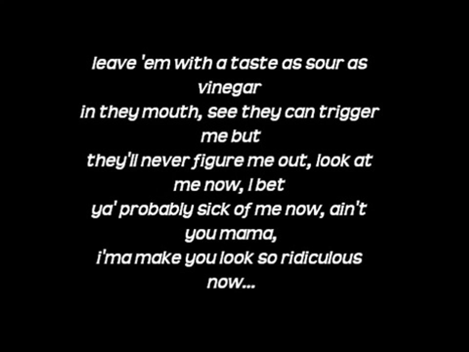 Eminem - Cleaning out my closet (Lyrics / Paroles)