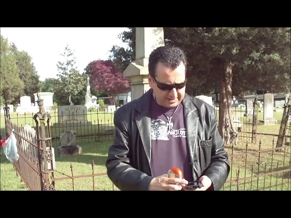 Ghost-O-Meter Android App Cemetery Field Test - ICOM Paranormal