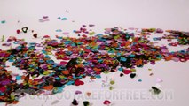 Free Slow Motion Stock Footage HD Love Confetti Blowing Away - Download Animal Stock Photos