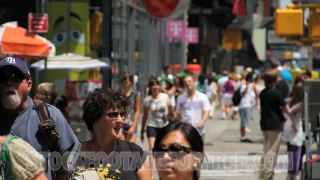 Free Transportation Stock Footage HD People Walking in NYC - Free Download