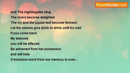 hazem al jaber - If you come back