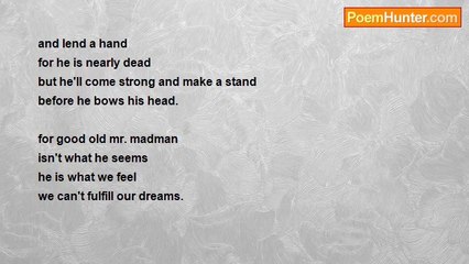 D.M. Barber - Mr. Madman