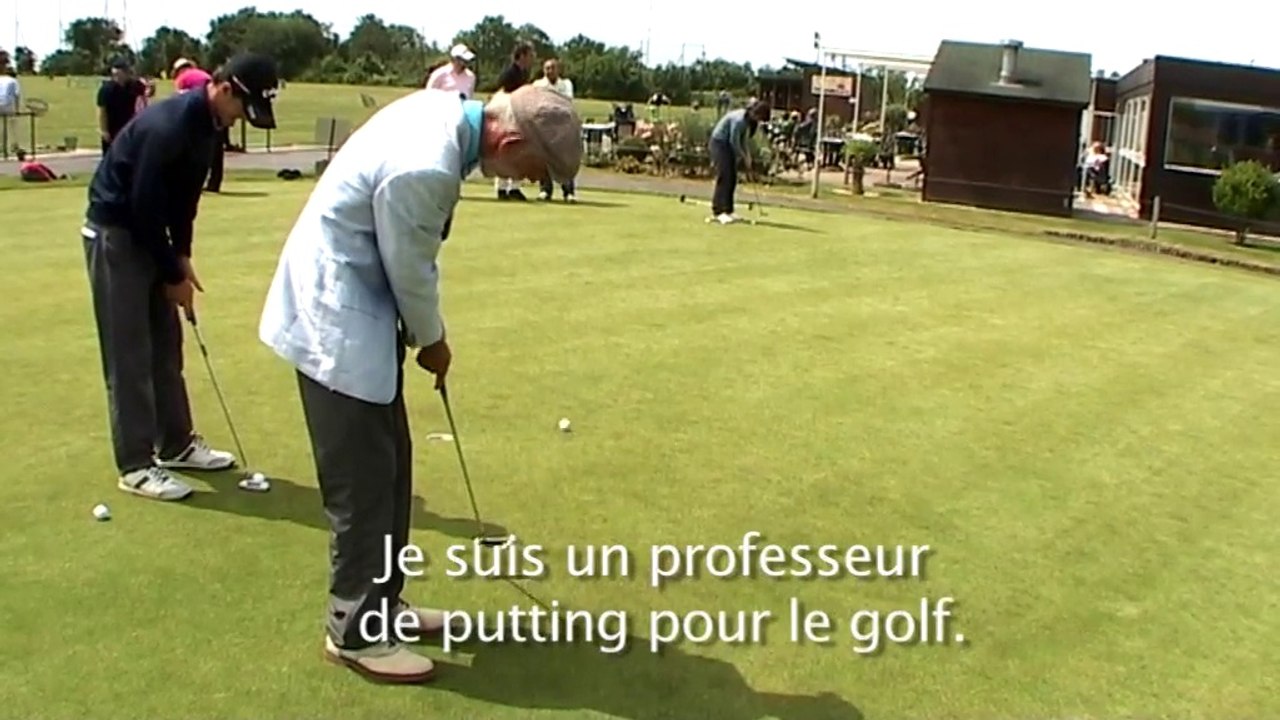Geoff Mangum le maître du Putting Zone était à Villiers sur Marne avec Laurent Jockschies
