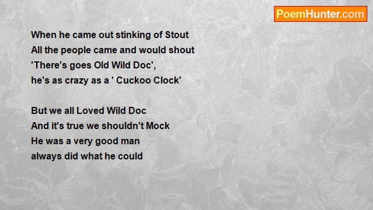 David Darbyshire - Wild Doc