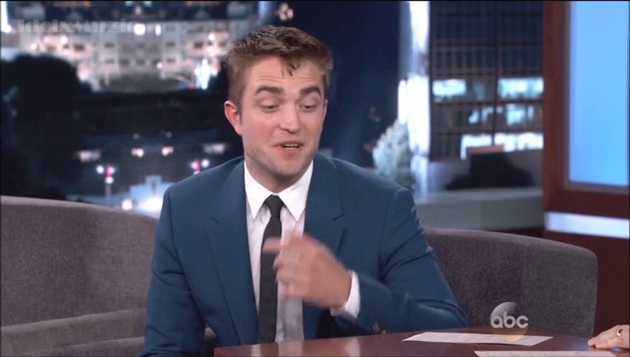 Robert Pattinson - Interview - Jimmy Kimmel 6-12-14