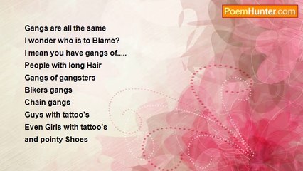 David Darbyshire - Gangs