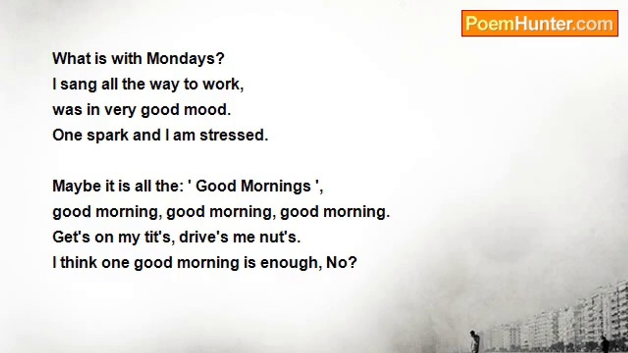 David Darbyshire - Good Mornings