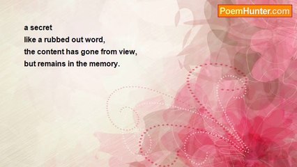 Not Long Left - A secret