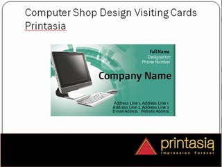 Computer Shop Business Visiting Cards | Printasia