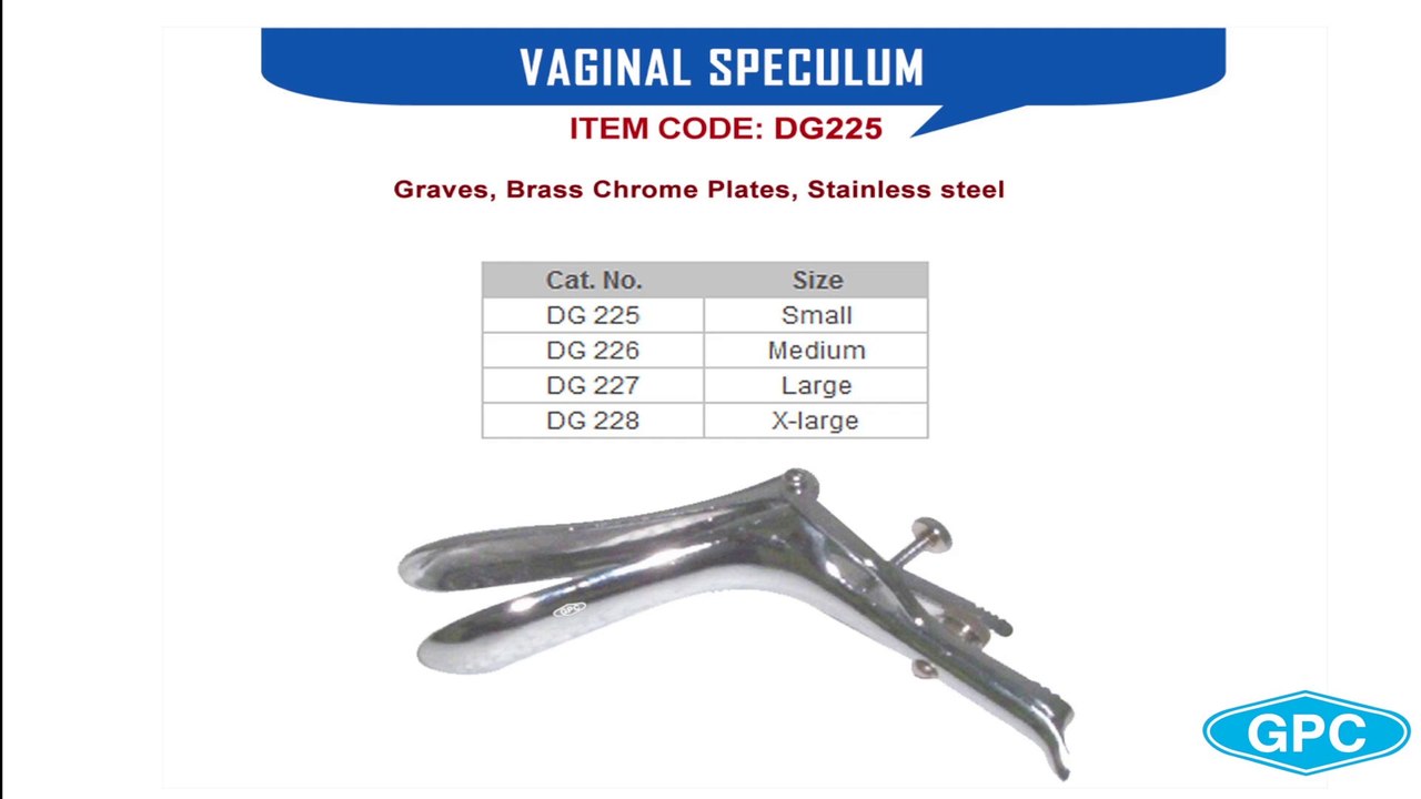 Stainless Steel Medical Speculum (Cusco) Manufacturer