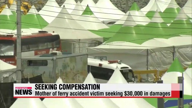 Sewol-ho ferry victim's mother sues government and ferry operator