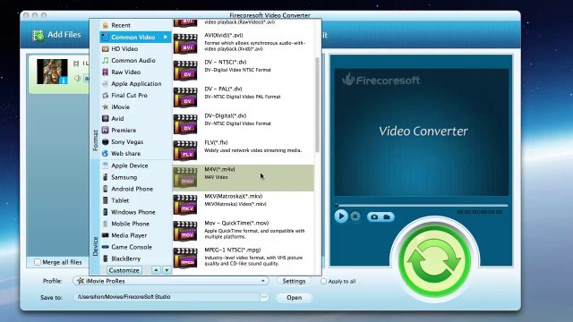MP4 converter convert MP4 to any popular formats and convert any video to MP4
