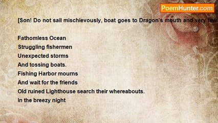 nimal dunuhinga - Storms, Fishermen and Boats