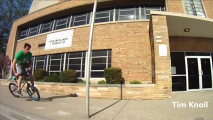 Quand Tim Knoll monte sur un BMX