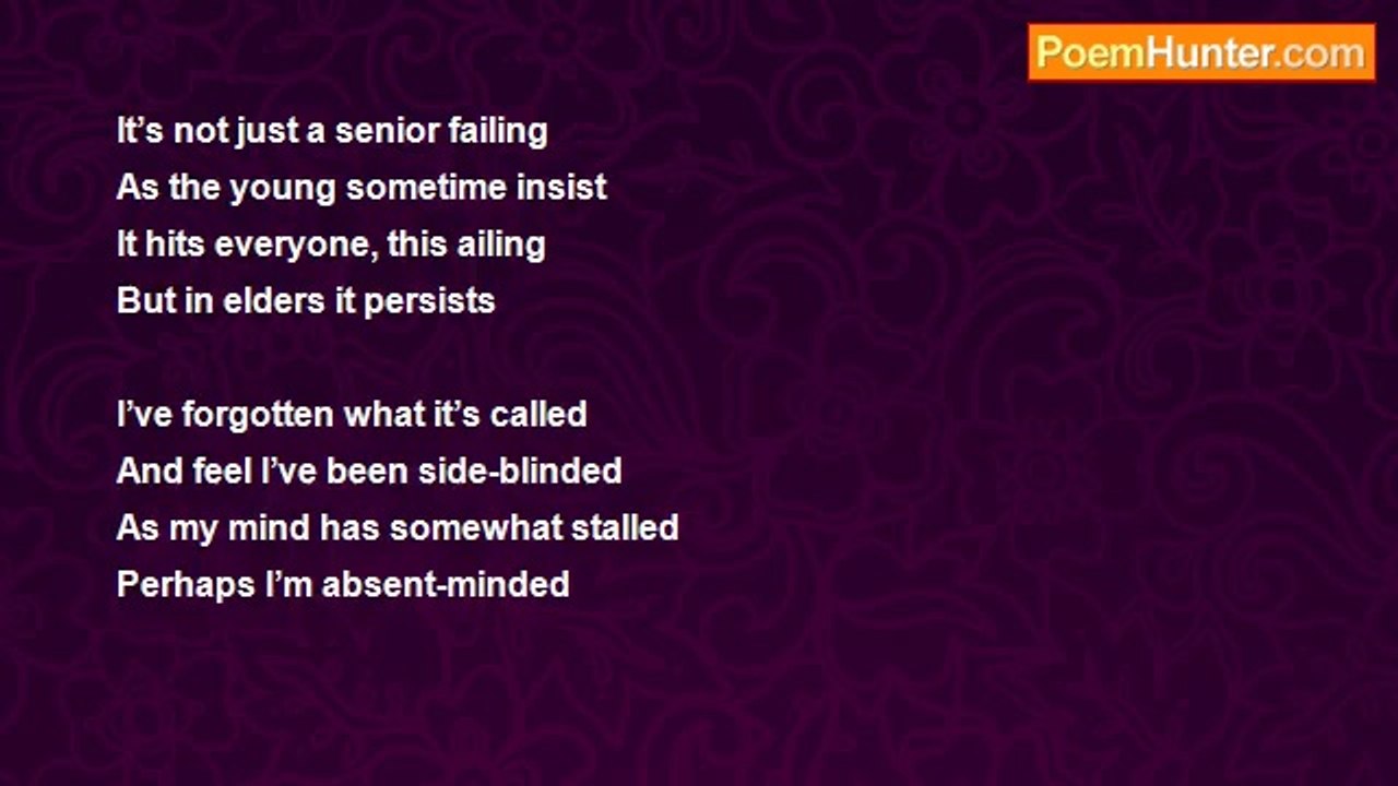 Stanley Cooper - Absent-mindedness