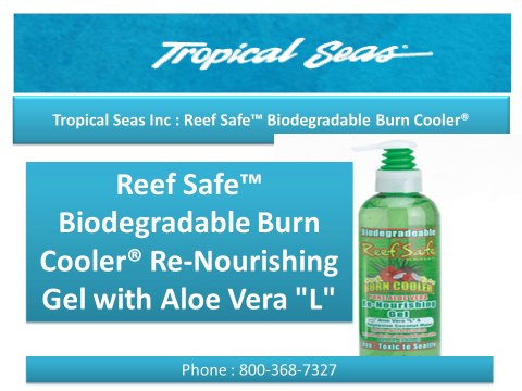 Tropical Seas Inc: All Natural Sunscreen
