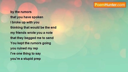 Shauna Stoltz - Rumers