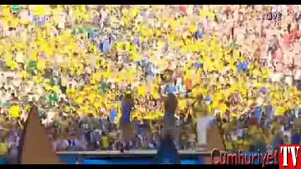 Dünya Kupası açılışında Jennifer Lopez ve  Pitbull coşturdu