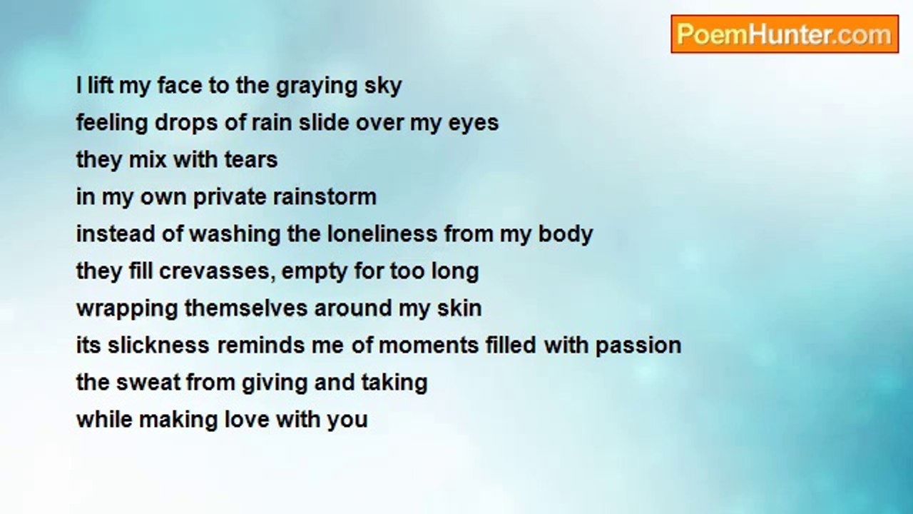 Eila Mahima Jaipaul - Private Rainstorm