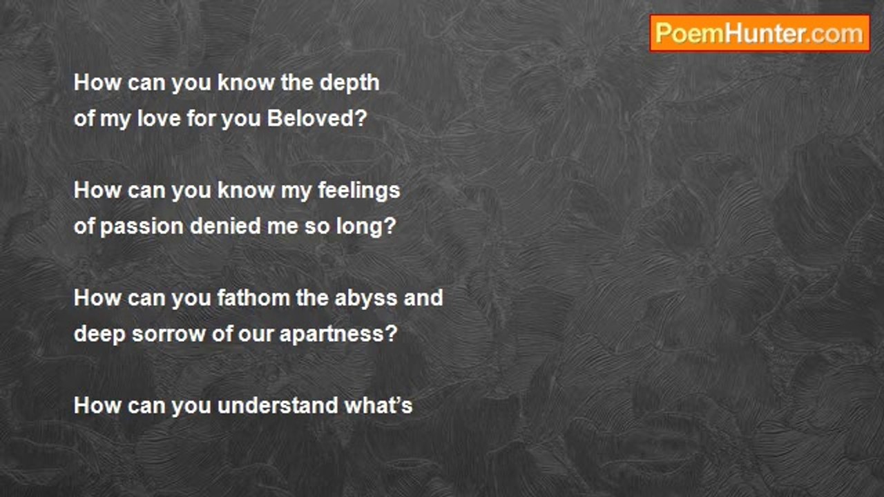 Ray Lucero - HOW CAN YOU KNOW?