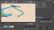 2D Styled 3D Motion Graphics in CINEMA 4D and After Effects - 04. Texturing for a 2D look and creating a sky