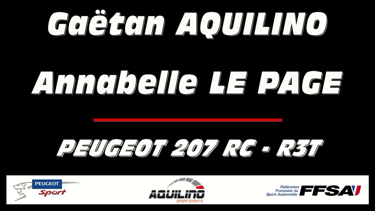 Gaëtan AQUILINO - Objectif : Finale des Rallyes [HD] - By WTRS