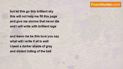 Ben Paynter - i cannot write when all is well