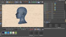 2D Styled 3D Motion Graphics in CINEMA 4D and After Effects - 08. Creating the splines for the head