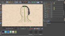 2D Styled 3D Motion Graphics in CINEMA 4D and After Effects - 10. Creating sweeps for the head