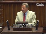 Poseł Romuald Ajchler - Wystąpienie z dnia 10 czerwca 2014 roku.