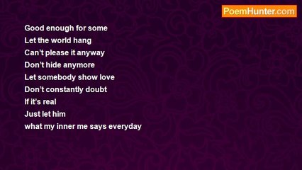 Guarded Heart - What The Inner Me Says Everyday