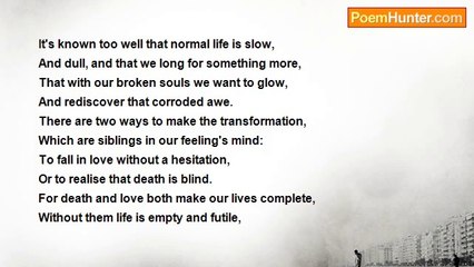 Sean Godley - Death and love