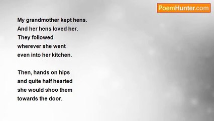 Sean Joyce - I see those hens as they flutter and fly