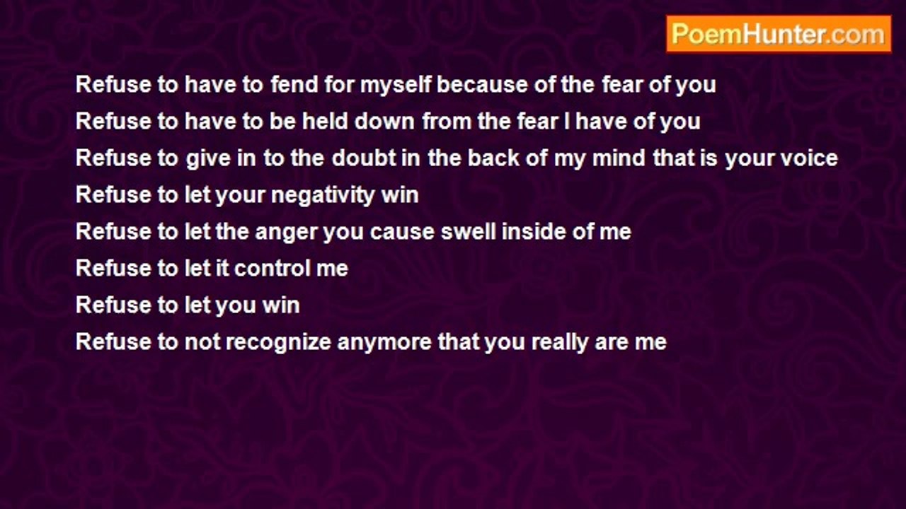 Gina Okafor - Refusal of Me