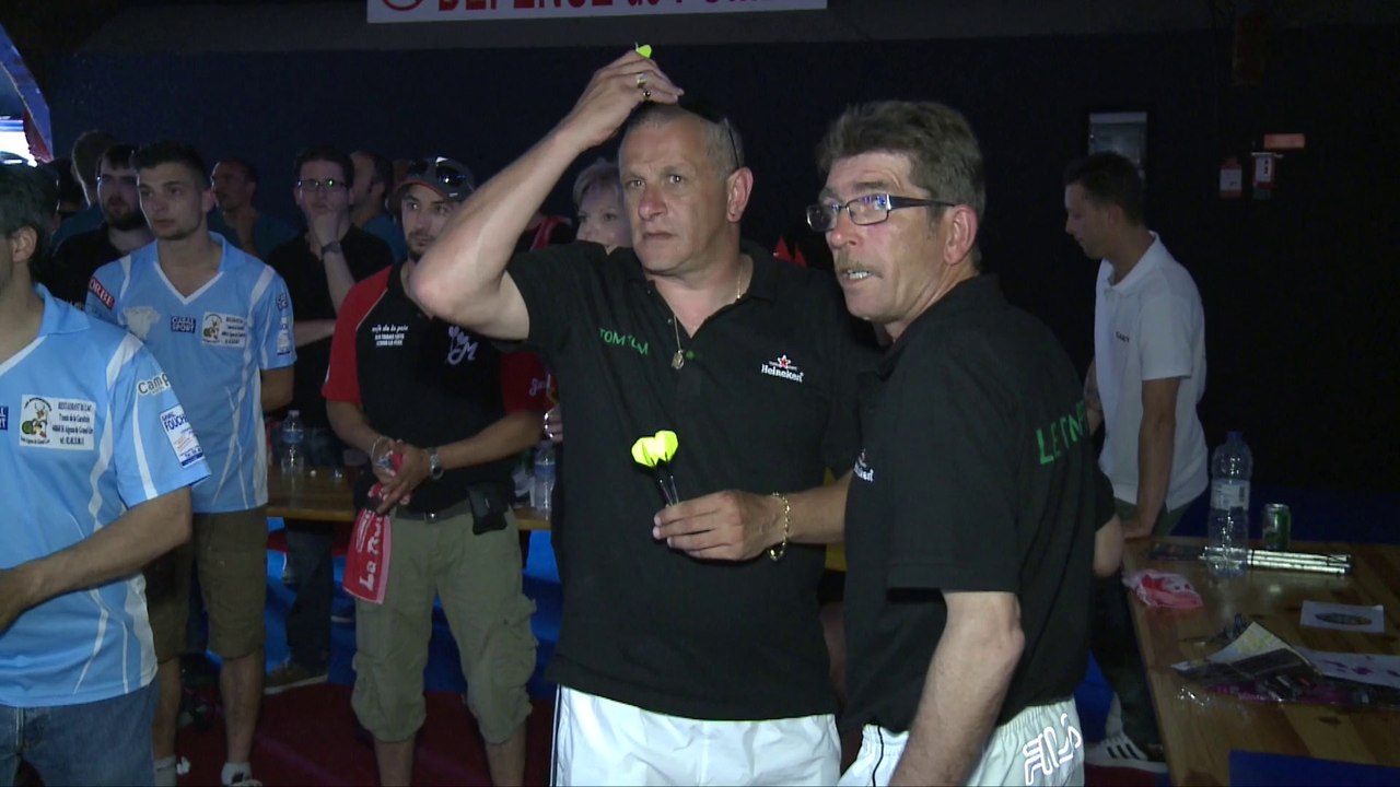 Jeudi 12 juin - Thomas, joueur non-voyant - France Darts 2014