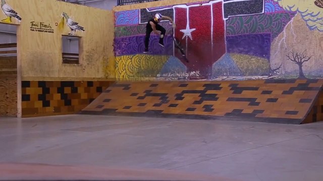 Red Bull Athlete Kenneth Tencio Visits Woodward West - BMX