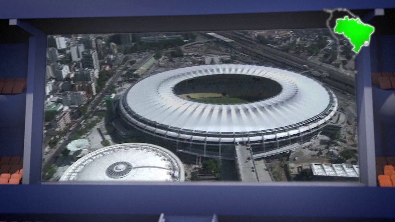 Le stade Maracana de Rio de Janeiro