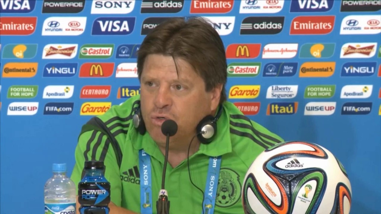 WM 2014: Mexiko-Trainer: 'Hoffen auf WM-Titel'