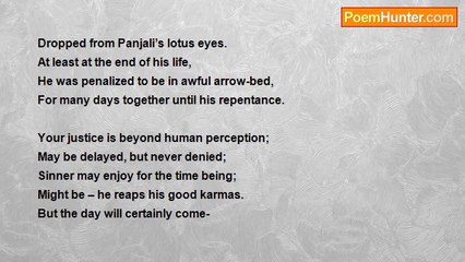 Raman Savithiri - 974. Amma,  You are the judge of global life cycle!
