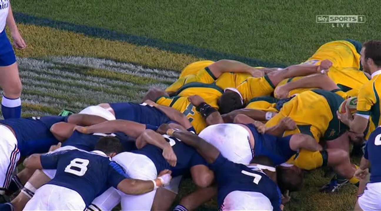 Australia vs France 1st half Test 2 June 14th 2014