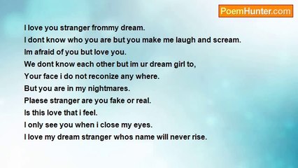 Shastina McElmurry - Stranger from my dream