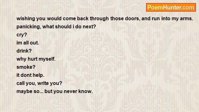 Dislocated Heart - The Day U Leave Is The Day I Die. (part 1)