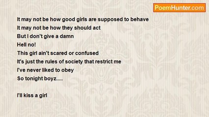 Ramona Thompson - I'll Kiss A Girl