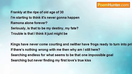 Ramona Thompson - First Kiss