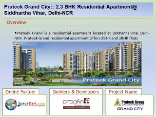 Prateek Grand City by Prateek Group at Siddhartha Vihar, Delhi-NCR.