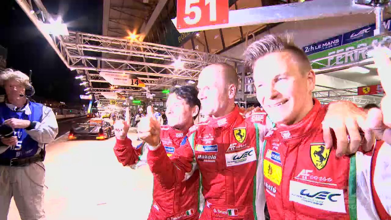 GTE Pro - AF Corse - Ferrari Car No. 51 ambiance of pole position