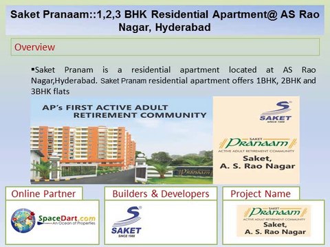 Saket Pranaam by Saket Engineers Pvt Ltd at AS Rao Nagar, Hyderabad.