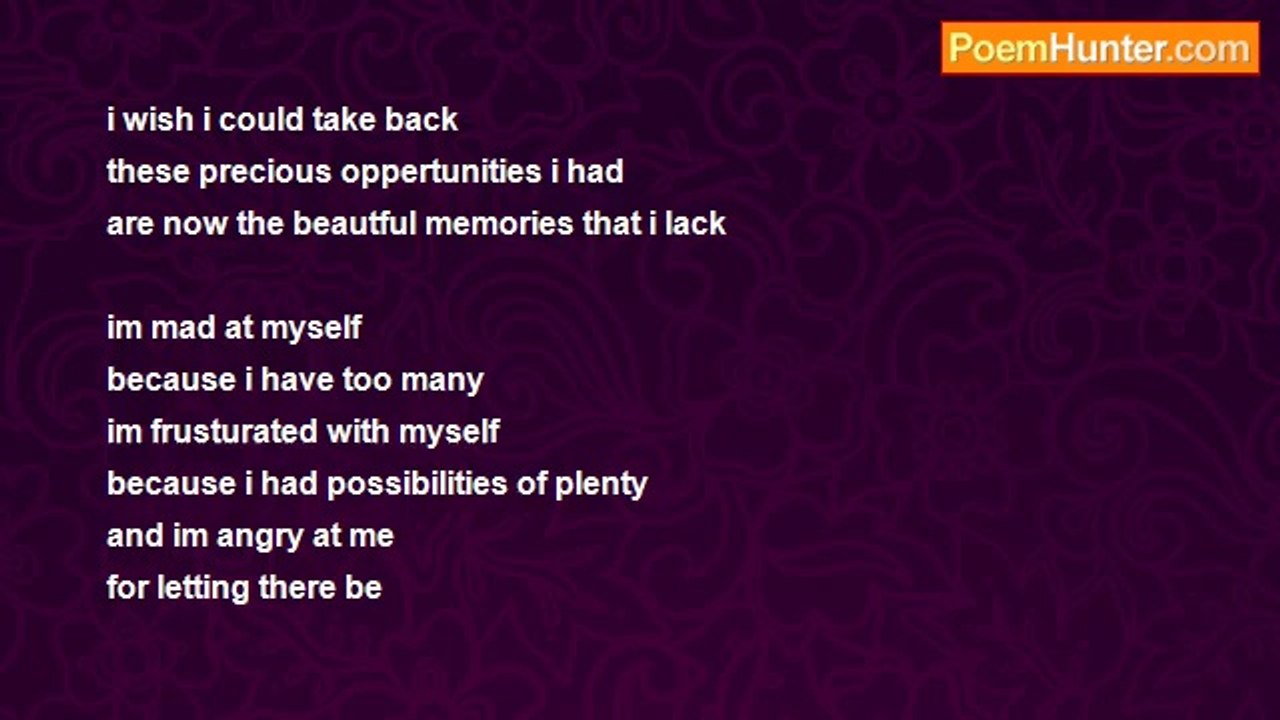 Selina Munsey - Moments of regret