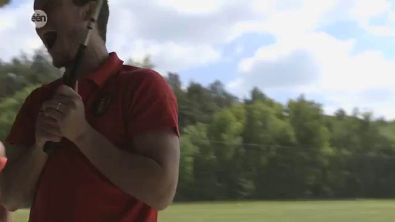 1 good reason to #cheer4Belgium- Eden Hazard is a world class golfer